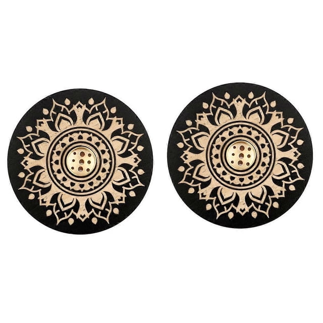 2 soportes para incienso para decoración del hogar, meditación, yoga, negro, B