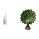 thumbnail image 1 of Escultura de pingüino, figura de resina, estatua de , adorno decorativo, arte de escritorio creativo, adecuado para bodas, cumpleaños, inaugu, 1 of 8