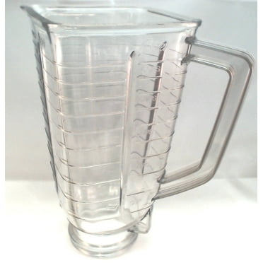 Genuine Sunbeam / Oster Blender Jar, Square Top Plastic, 027472-000-089