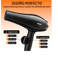 thumbnail image 2 of Secadora De Cabello Con Difusor Profesional Para Estetica Xtellar negro, 2 of 4