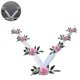 thumbnail image 2 of Wedding Car Flower Plate Ribbon Bows Set With P Door, 2 of 5