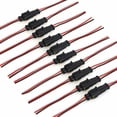 thumbnail image 2 of Lefu 10 sets of Amp/Tyco 2Pin 12V waterproof wire connector plug with wire cable kit, 2 of 9