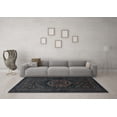 thumbnail image 3 of Ahgly Company Indoor Rectangle Persian Light Blue Traditional Area Rugs, 6' x 9', 3 of 4