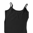 thumbnail image 5 of Biekopu Women's Ribbed Bodysuits, Sleeveless Scoop Neck Solid Color Shapewear Leotard Cami Tops, 5 of 6