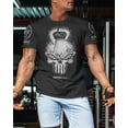 thumbnail image 3 of Gymish Gym Reaper Men’s Workout T-Shirt – Funny Lifting Gym Tee, Athletic Fitness Shirt for Men, 3 of 6