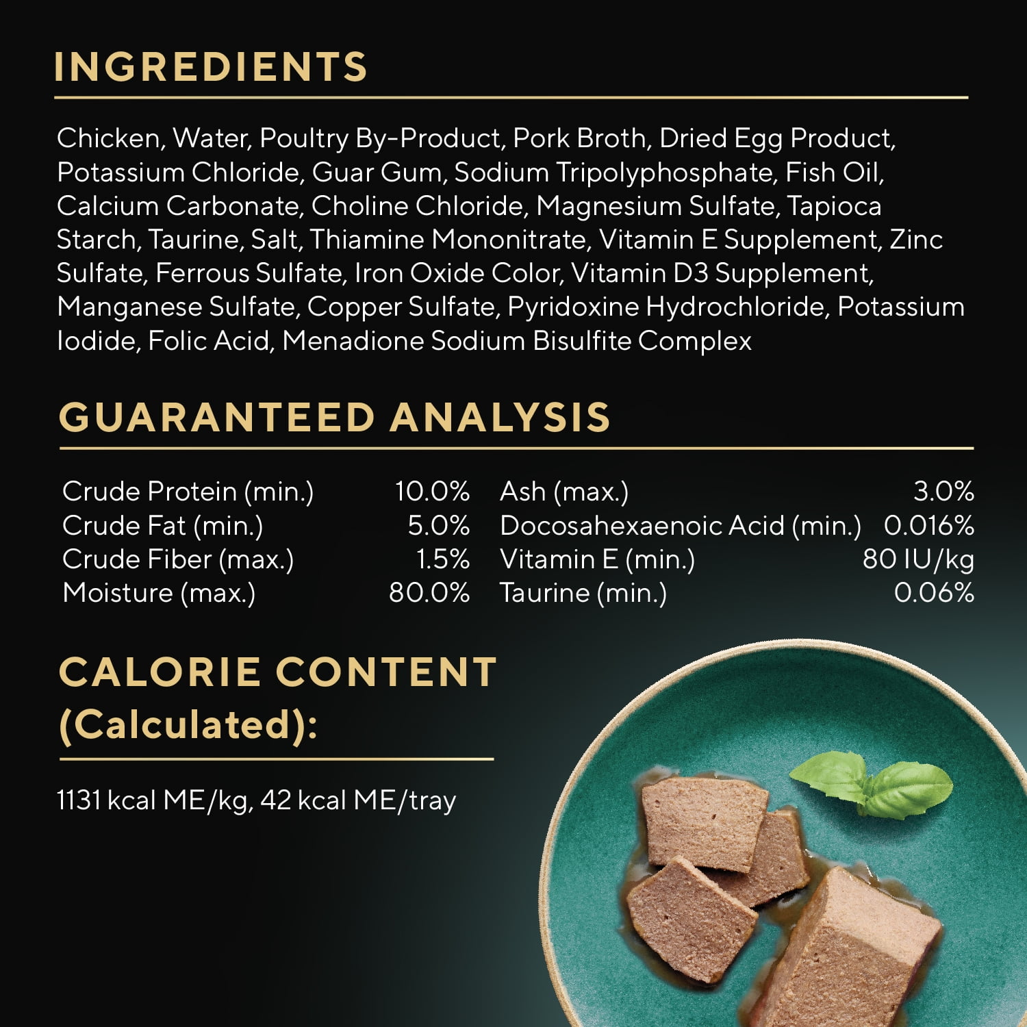 Sheba perfect hotsell portions ingredients