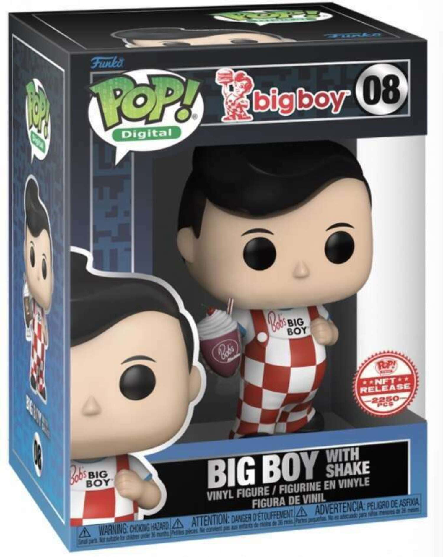 Funko POP! Ad Icons: Bob's Big Boy [with Glasses] #74 Hollywood