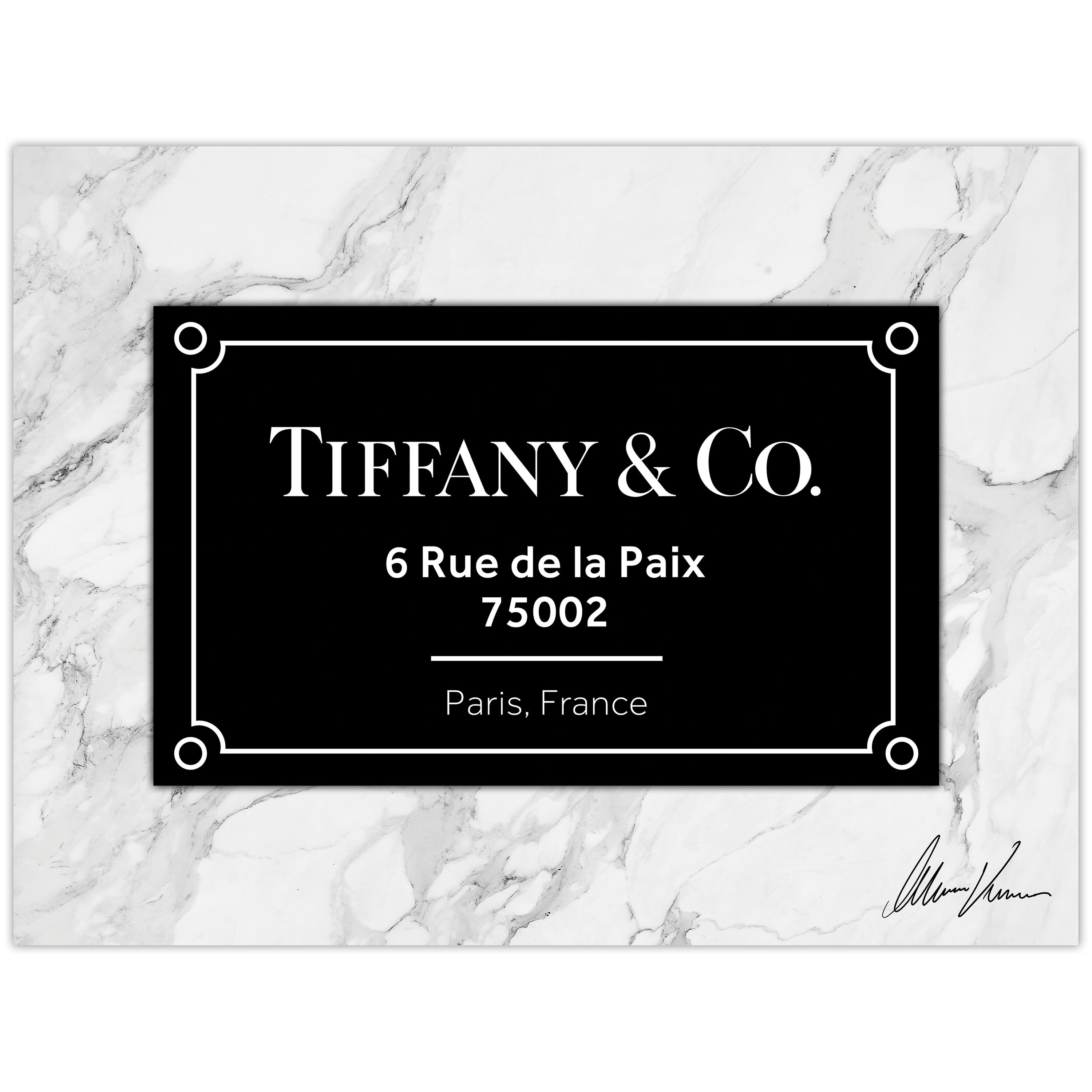 "Prestige Brand"Frameless Free Floating Reverse Printed Tempered Glass Wall Art Set of 4
