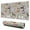 Cute Pitbull Terriers-2, variant on Long Mouse Pads for Desk,Cute Pitbull Terriers Dog and Coffee Desk Mats on Top Of Desks, Desk Mouse Pad Extra Large with 3mm Non-Slip Base and Stitched Edge for Gaming,Office,Work,Home 31.5"x11.8"