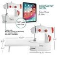 thumbnail image 6 of Virtu 48 PC Mini Portable Sewing Machine for Beginner, Kids Sewing Machine and Adults, Scarlet Red, 6 of 8