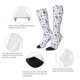 thumbnail image 3 of Fotbe Lavender Bicycle Calcetas Divertidas Estampadas para Hombre y Mujer, Calcetas de Algodón hasta la Rodilla para Caminar, Correr, Enfermería y Embarazo, 3 of 6