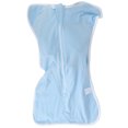 thumbnail image 2 of Saco de dormir para bebé Manta envolvente para bebé recién nacido Saco de dormir envolvente de algodón para bebé(Azul 60 cm (apto para 2 y 6 meses)), 2 of 14