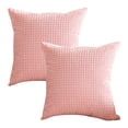 thumbnail image 2 of Spring Set Of 2 Corduroy Striped Cushion Covers 24x24 Inch Throw Pillow Covers For Living Room 24x24 In 2 Pack, 2 of 9