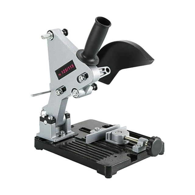 Soporte para amoladora Kusrkot base estable multifuncional fácil de usar para ángulo 100~125 30 mm de profundidad de espesor Soporte para molinillo de pie
