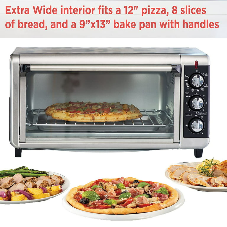  Customer reviews: BLACK+DECKER 8-Slice Extra-Wide Countertop  Convection Toaster Oven