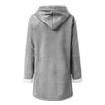 thumbnail image 7 of Coerni Girls Suede Fleece Lined Jacket Teen Polar Fleece Sherpa Button Down Shackets Winter Warm Coat Windproof Trendy Outerwear, 7 of 7