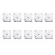 thumbnail image 1 of 10 series de 15 mm de coser magnética Bolsa Cierres para coser / Craft / Ropa / bolsa / Scrapbooking (plata) HOMEMAXS mx1577692, 1 of 5