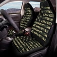 thumbnail image 4 of POLERO Protective Interior Protectors for Automobile Polyester Elastic Car Front Seat Cover Protector, Camouflage USA Flag Pattern, 4 of 12