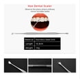 thumbnail image 3 of Juego de cuidado dental de 4, escalador de acero inoxidable, instrumento de dentista, sonda de placa de limpieza, juego dental, sonda dental, escalador, espejo bucal Adepaton LN-0071, 3 of 6