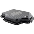 Plug Logo Simple Speedway Motors Black Steel Transmission Pan Compatible with GM TH-400 ...