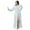 White, variant on AOOCHASLIY Bath Robes for Women Clearance Ladies Plush Robes Solid Thicken Velvet Robe Bathrobe Gown Pajamas Sleepwear Pocket Waistband