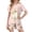 Pink-2, variant on CYRBOKO Girls Outfit Sets, Summer Casual Elastic Waist Pullover Short Sleeve Loungewear Two-piece Sets Pink Size 7-8 T