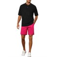 thumbnail image 2 of Lars Amadeus Dress Shorts for Men's Classic Fit Lightweight Flat Front Business Chino Shorts, 2 of 5