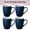 Blue, variant on Porcelain Coffee Mugs Set, 16 Ounces, 4 Pack, Black Ceramic Coffee Mugs with Handle, Restaurant Cups for Mocha, Tea, Cappuccino, Cocoa, Cereal, Mug Gift Set, Dishwasher and Microwave Safe