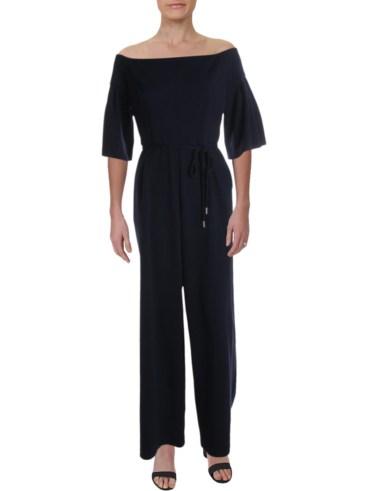 bell sleeve wide leg jumpsuit