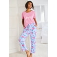 thumbnail image 6 of Dreams & Co. Plus Size Soft Pj Tunic Tee, 6 of 6