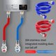 thumbnail image 4 of Conector flexible de calentador de agua corrugado de acero inoxidable, manguera de entrada de agua, 4 of 9