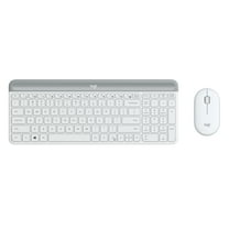 Logitech Slim Combo Keyboard, White, Walmart Exclusive