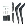 thumbnail image 2 of Soporte Universal para TV, Base para TV Lcd Samsung Vizio Sony de 32-65 pulgadas, no para Lg Tv, soporte de mesa negro para TV, 2 uds., 2 of 5
