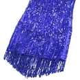 thumbnail image 7 of vastwit Womens Sequin Tassel Flapper Dress Sleeveless Fringed Latin Salsa Ballroom Dance Dress Royal Blue L, 7 of 7