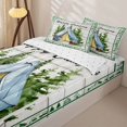 thumbnail image 3 of Homewish Rustic Camping Adventure Zipper Twin Comforter Sets with Fitted Sheet and 2 Pillowcases,Rustic Country Style Zipper Bedding Set For Boys Kids,Reversible,4-Piece, 3 of 7