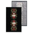 thumbnail image 5 of RITZ 100% Cotton Holiday Kitchen Towels, Set of 4, Nutcracker Poinsettia Dish Towels Set, Festive Red Green, 5 of 5