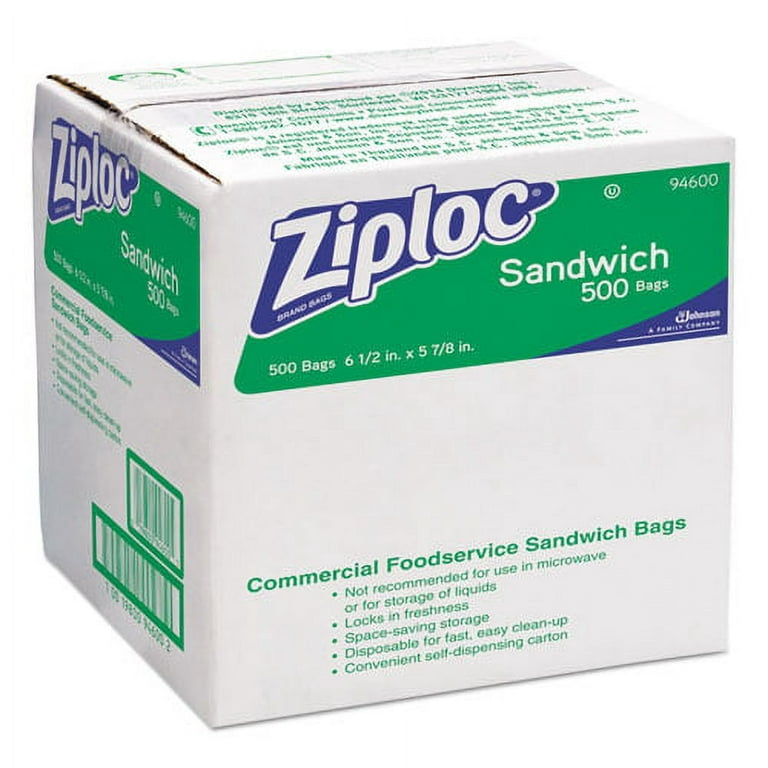 Ziploc Sandwich Bags (500 ct.)