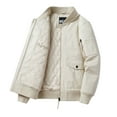 thumbnail image 3 of APEXFWDT Men's Military Jacket Winter Warm Bomber Jackets Full Zip Windbreaker Casual Jackets Coats Stand Collar Cargo Jackets with Multi Pockets, 3 of 7