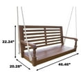 thumbnail image 5 of northbeam Nantucket Porch Swing, Natural, 5 of 5