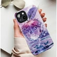 thumbnail image 5 of Elegant Crystal Apple Design Phone Case for Women Men Teens – Shockproof Liquid Silicone with Glossy Finish, Perfect for Fashion Lovers & Gift Giving, Compatible with iPhone 11/12/13/14/15/16 (Pro Ma, 5 of 9