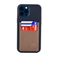 thumbnail image 5 of Dockem iPhone 12 Pro Max BIO M2B Wallet Case; Friendly Materials, Built-in Metal Plate, 2 Card Slots, Black/Tan, 5 of 9