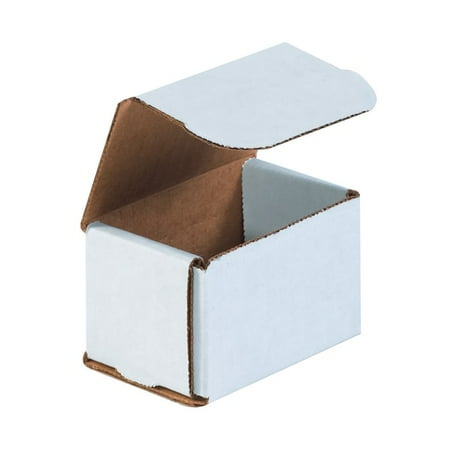 Box Partners Corrugated Mailers 3" x 2" x 2" White 50/Bundle M322