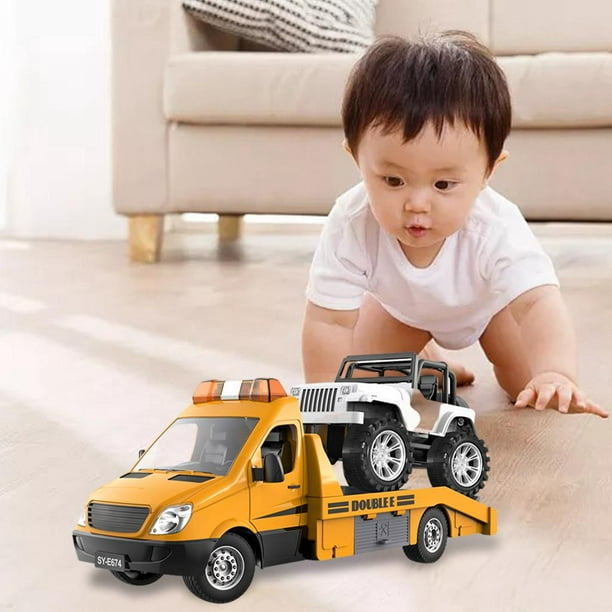 Camion télécommandé rechargeable jouets radiocommandé s modèle camion  contrôle enfants cadeau motricité 