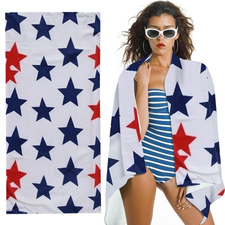 

Lingy God Star Patriotic Kitchen Towels Dish Towels 4th of July Memorial Day Independence Day 18x28 Inch Seasonal Decoration Hand Towels Beach Towel 30x60in