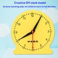 thumbnail image 4 of Reloj De Enseñanza 2 PCS / Pack Reloj De Tiempo De Aprendizaje Creativo Modelo De Material Didáctico De Ciencia ANGGREK Educational Toy, 4 of 8