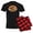 With Red Plaid Pant, variant on CafePress - I Dream I'm A Motorcyle Pajamas - Men's Dark Loose Fit Cotton Pajama Set