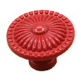 thumbnail image 1 of Pomo redondo de cerámica para puerta, cajón, armario, mueble, tirador (rojo), 1 of 3