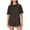 Brown, variant on Timegard 2 Piece Sets for Women Crewneck Tshirts Shorts Loose Comfy Solid Color Casual Summer Outfits