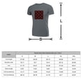 thumbnail image 5 of Coolnut Womens T Shirts Fashion Tops, American Football Balls Women's Basic Short Sleeve Tees, Grey Lightweight Casual Summer Clothes, L, 5 of 6