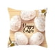 thumbnail image 1 of JINESXIAO Ofertas relámpago hoy Prime Feliz Pascua Huevos de conejito Funda de almohada decorativa Sala de estar Sofá Sofá Dibujos animados Funda de almohada de Pascua, 1 of 4